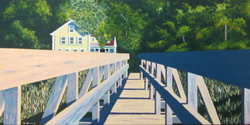 Oil painting from Cape Cod, Dawn, Uncle Tim's