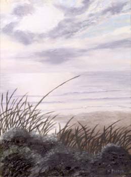 Oil painting from Cape Cod, Toward Sunset