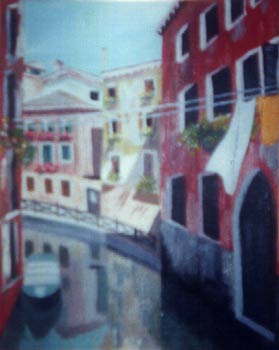 Oil painting from Italy, Venezia (Italian Suite No. 3)