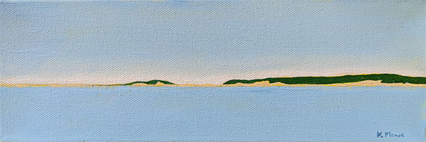 Oil painting from Miniatures, Great Island II